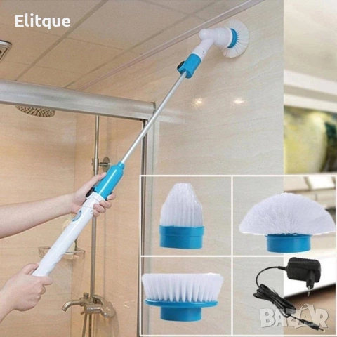 Електрическа четка за почистване на баня Spin Scrubber 🧼, снимка 17 - Други стоки за дома - 53273260