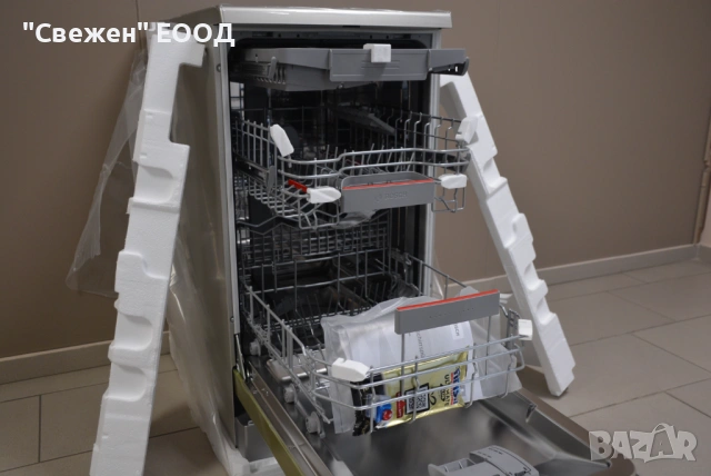 Свободностояща съдомиялна 45 см съдомиялните Bosch SPS4HMI49E, снимка 9 - Съдомиялни - 53334261