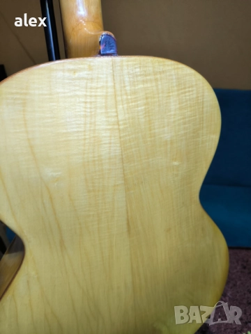 Арчтоп китара Hofner Senator guitar - 1960 - natural maple finish, снимка 9 - Китари - 51932786
