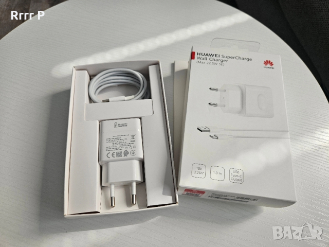 Оригинално Бързо Зарядно 220V HUAWEI/HONOR SuperChargе 22.5W SE HW-100225E00 с USB-C кабел, снимка 2 - Оригинални зарядни - 52985280