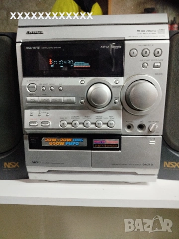аудиосистема Aiwa с колони aux, снимка 3 - Аудиосистеми - 53151469