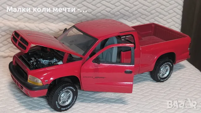 Метален пикап Додж - 31 см дължина , снимка 5 - Колекции - 56171605