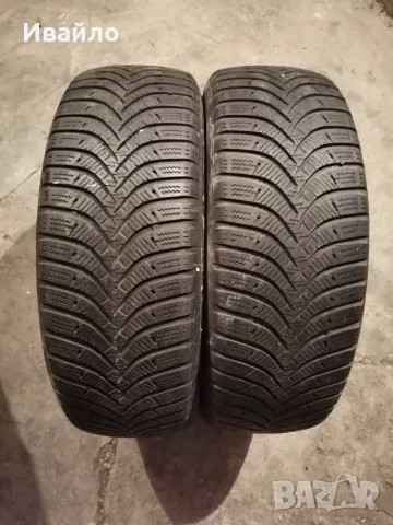 Продавам 2 броя зимни гуми 185.60.15 на 1 сезон дот 2021 Hankook 