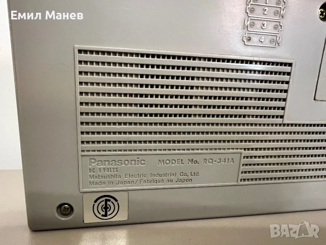 Panasonic RQ 341, снимка 6 - Радиокасетофони, транзистори - 53702372