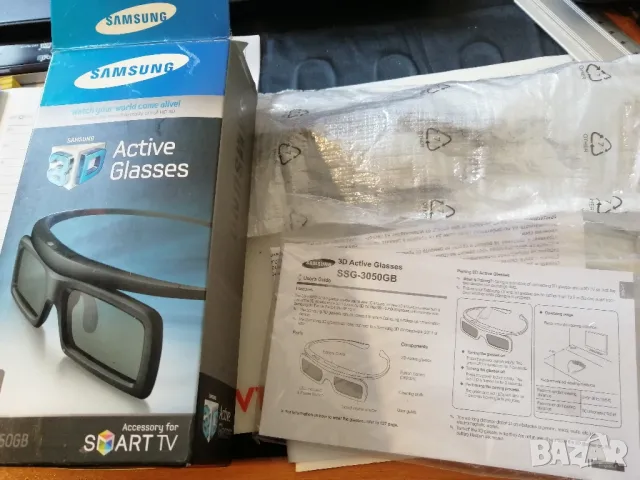 3D активни очила SAMSUNG SSG-3050GB, снимка 12 - Стойки, 3D очила, аксесоари - 48865028
