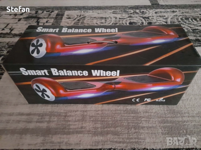 Ел. ховърборд 6.5 инча Червен.