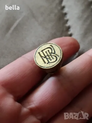 АНТИКВАРЕН БРОНЗОВ ПЕЧАТ, снимка 2 - Антикварни и старинни предмети - 50434029