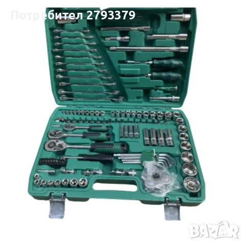 Комплект инструменти за ремонт на автомобил, 121 части, снимка 6 - Аксесоари и консумативи - 49656503