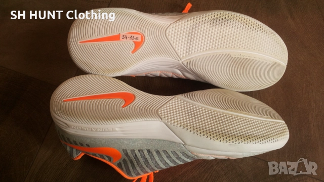 NIKE LUNARGATO II размер EUR 45 / UK 10 естествена кожа за зала 57-13-S, снимка 12 - Футбол - 52227684