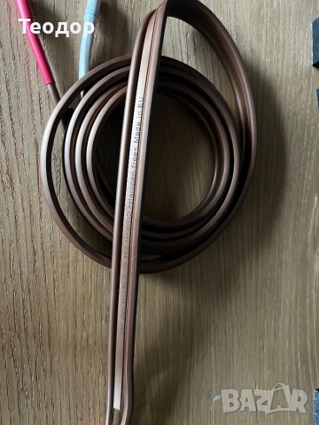 КАБЕЛ ЗА ТОНКОЛОНИ VAN DEN HUL D-352 +VIBORG VB401S BANANA КОНЕКТОР 8броя СЪС СРЕБЪРНО ПОКРИТИЕ, снимка 2 - Други - 53192489