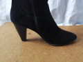 № 41 дамски ботуши естествен велур - с висок ток; черен цвят - марка Janet D. , снимка 9