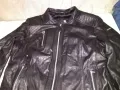 Cabrini марково рокерско яке естествена кожа олекотено размер Л, снимка 3