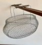 Метална плетена сгъваема кошница, снимка 3