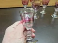 ретро стъклени чаши , снимка 4