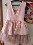 детска рокля розова-128, снимка 4