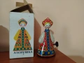 Тенекиена механична играчка АЛЕНУШКА /МОСКВА 80 СССР, снимка 2