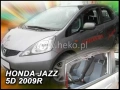 Ветробрани за HONDA JAZZ (2009-2015) 5 врати - 4бр. предни и задни Неко, снимка 1