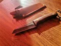 професионален нож за суши и ножове с кожени калъфи , снимка 5