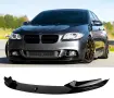 Преден лип спойлер (нож / сплитер) Performance за BMW F10/F11 M-пакет (Gloss Black, снимка 3