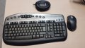 Клавиатура и мишка Microsoft с приемник, употребявани , снимка 1 - Клавиатури и мишки - 44566747