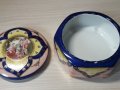 Порцеланова кутия за бижута с позлата , снимка 5