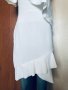 Бяла рокля с едно рамо🍀❤️M,M/L❤️🍀арт.5004, снимка 3