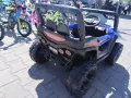 TEXAS акумулаторен джип Fast UTV син, снимка 5