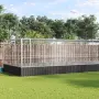 vidaXL Волиера с удължение сребриста 725x307x212 см стомана(SKU: 3214278), снимка 2