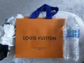 Бутикова подаръчна торба Louis Vuitton carrier shopping bag 22cm x18cm, снимка 8