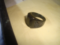 КРАСИВ СТОМАНЕН ПРЪСТЕН с ЧЕРЕН ФАСЕТ - КРИСТАЛ ЛАКИРАНА БЛАГОРОДНА НЕРЪЖДАЕМА СТОМАНА 26617, снимка 9