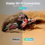 Преносим смарт проектор Visulapex с Wi‑Fi 6, Bluetooth 5.2 и Android 11, снимка 5