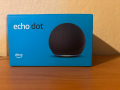 Amazon Echo Dot – 4то поколение Алекса асистент, снимка 1 - Тонколони - 44572688