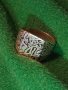 ВЕЛИКОЛЕПЕН МАСИВЕН СРЕБЪРЕН ХУДОЖЕСТВЕНО ОРНАМЕНТИРАН АРТ ПРЪСТЕН ВИСОКА ПРОБА СРЕБРО с НИЕЛО 38740, снимка 3