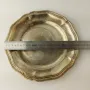 Интересна Дебело Посребрена Чиния 26см  В0143, снимка 8