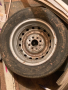 14 4х98 Желязна джанта с гума Лада Ланча Фиат Алфа , снимка 1 - Гуми и джанти - 44575420