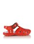 Червени силиконови детски сандали Мини Маус