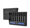 Зарядно устройство Xtar VC8S за Li-ion и Ni-MH батерии, 8 канала, LCD, USB-C, 194x134x34mm, снимка 3