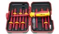 TOLSEN Industrial Комплект отвертки изолирани 1000 V, VDE и GS сертификати, 13 части, CrV стомана , снимка 4