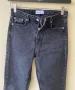 Тъмносиви дънки ZARA с цепки, снимка 3