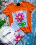 Дамски тениски flower 2 цвята , снимка 1 - Тениски - 40667772