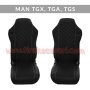 Калъфи за седалки за MAN TGX TGA TGS Тапицерия за седалки
