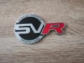 Range Rover SVR червено R емблема стикер, снимка 1