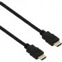 3 метра Кабел HDMI 1.4V, CSHDMI3, 4k, Ethernet, Златист, 3м, Черен, снимка 3