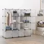 Модулен гардероб ELEGANCE с 16 просторни модула, снимка 4