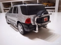 Стара американска брандирана играчка от 1999, Hummer H1, 29 см. и Mercedes ML, 28 см. на Dickie, снимка 15