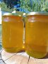 Натурален пчелен мед букет от липа и слънчоглед реколта 2023