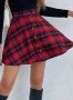 Модна дамска ежедневна кадифена пола с висока талия, 2цвята - 023, снимка 6