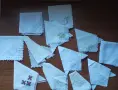 Сватбени ретро кърпички бродерия , снимка 1