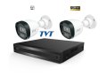 TVT FULL-HD Комплект за Видеонаблюдение с 2 Булет камери, снимка 1 - Комплекти за видеонаблюдение - 41002366