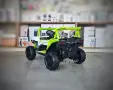 ТОП ЦЕНА!НОВО!Акумулаторен джип/UTV Gobi Go GREEN с 12 V батерия,USB,Функция люлеене, снимка 8
